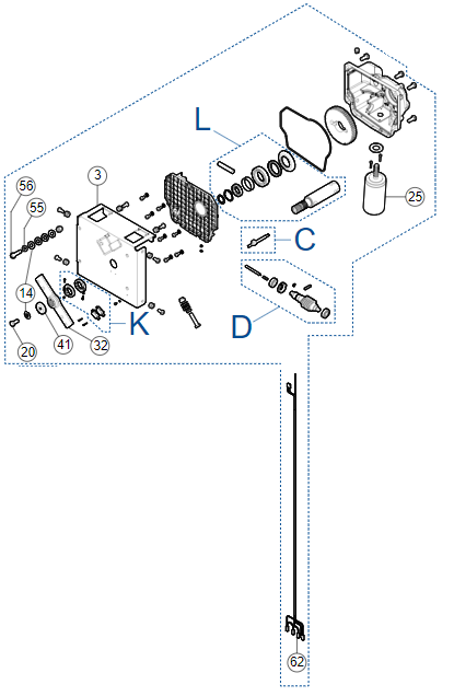 MOTOR MED GEARKASSE