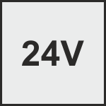 24 V-drev til enkeltfløjede låger