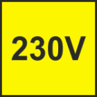 230 V-dobbeltfløjsdrev