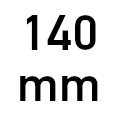 Hjul med Ø 140 mm