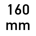 Hjul med Ø 160mm
