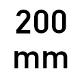 Hjul med Ø 200mm