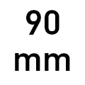 Hjul med Ø 90mm