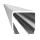 Rustfri C-profiler – Inox