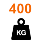 Portvægt op til 400 kg
