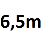 Fri passagebredde op til 6,5 m