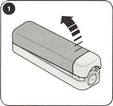 1. Åbn fotocellen