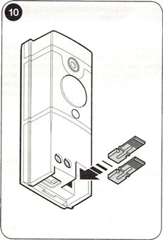 6. Indstil adresseringsbroerne i henhold til fotocellernes placering på installationsstedet og tabellen.
