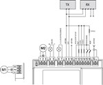Tilslutning af MC424L med standbytilstand Tilslutning af MC424L med standbytilstand