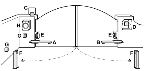 NICE MC424LR10-tilslutningsdiagram