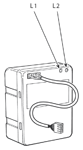 Backupbatteri til NICE PS124-motor