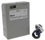 NICE PS124-reservebatteri til drev, bagfra