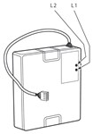 Backupbatteri til NICE PS324-motor