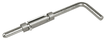 Galvaniseret portskudrigel