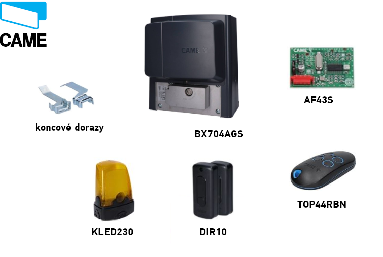 CAME BX704AGS-sæt