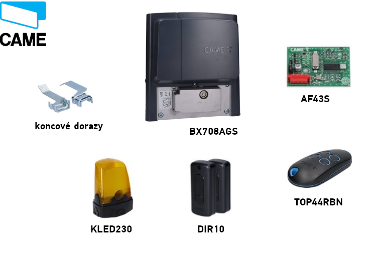 CAME BX708AGS-sæt