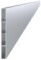 Aluminiumshegnlamel 160x16 mm, rektangulær form, 2 meter