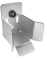 Nederste anslag til C-profil 73x61x3,5